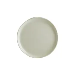 Тарелка d=190 мм. Оливковый, форма Крафт волнистый край Bonna /1/6/1560/