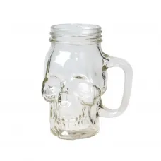 Банка для подачи коктейлей 450 мл "Череп" Skull d 10,1 см h15 см P.L. - BarWare [1]