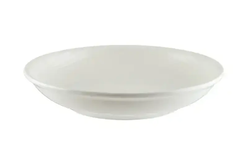 Салатник d=150 мм. 330 мл. h=38 мм. Белый Луп узкая полоска Bonna /1/12/744/ 