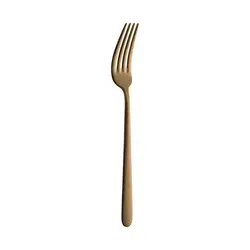 Вилка столовая Иллюзион Бронзовая 18/10 2,5 мм 20 см. Bonna /12/