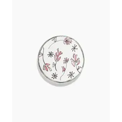 Тарелка 20 см Fiore Rosa Midnight Flowers