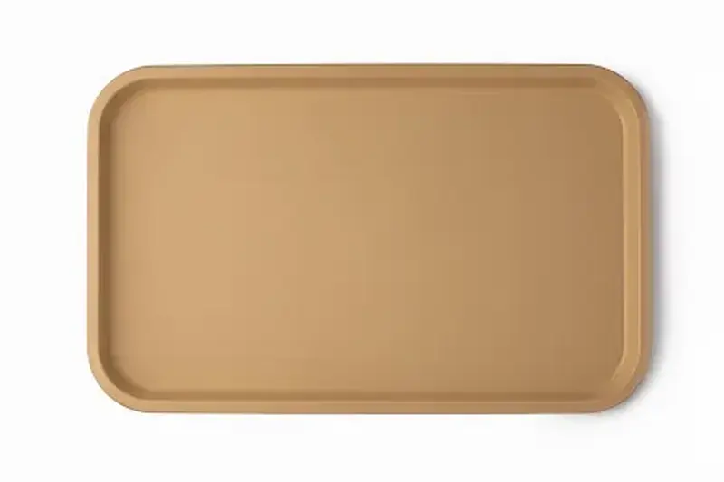 Поднос 52,5*32,5 см. бежевый поверхность шагрень (106) MGprof /1/10/