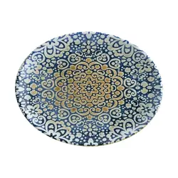 Блюдо овальное 200*160 мм. Альхамбра, форма Мув Bonna /1/12/