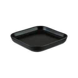 Тарелка квадр. 150*140 мм. без полей Черный Bonna /1/6/864/