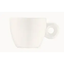 Чашка 70 мл. кофейная d=63 мм. h=54 мм. Белый, (блюдце 66496, 68282) форма Банкет Bonna /1/6/1776/ 