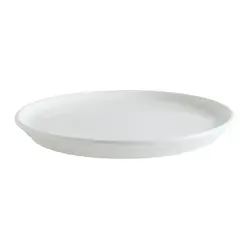 Тарелка d=250 мм. h=24 мм. с бортом Белый Bonna /6/12/720/ 