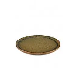 Тарелка мелкая D21см, H1,5см, цвет INDI GREY