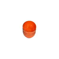 Набор мисок Porland Seasons 14 см  500 мл (4 предмета) оранжевый