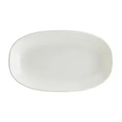 Блюдо овальное 190*110 мм. Белый Луп узкая полоска Bonna /1/12/2304/ 