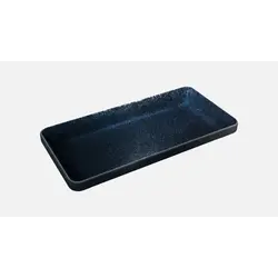 Блюдо прямоугольное (стопир.) 18x9 см, h 2,3 см, цвет черный, Nara