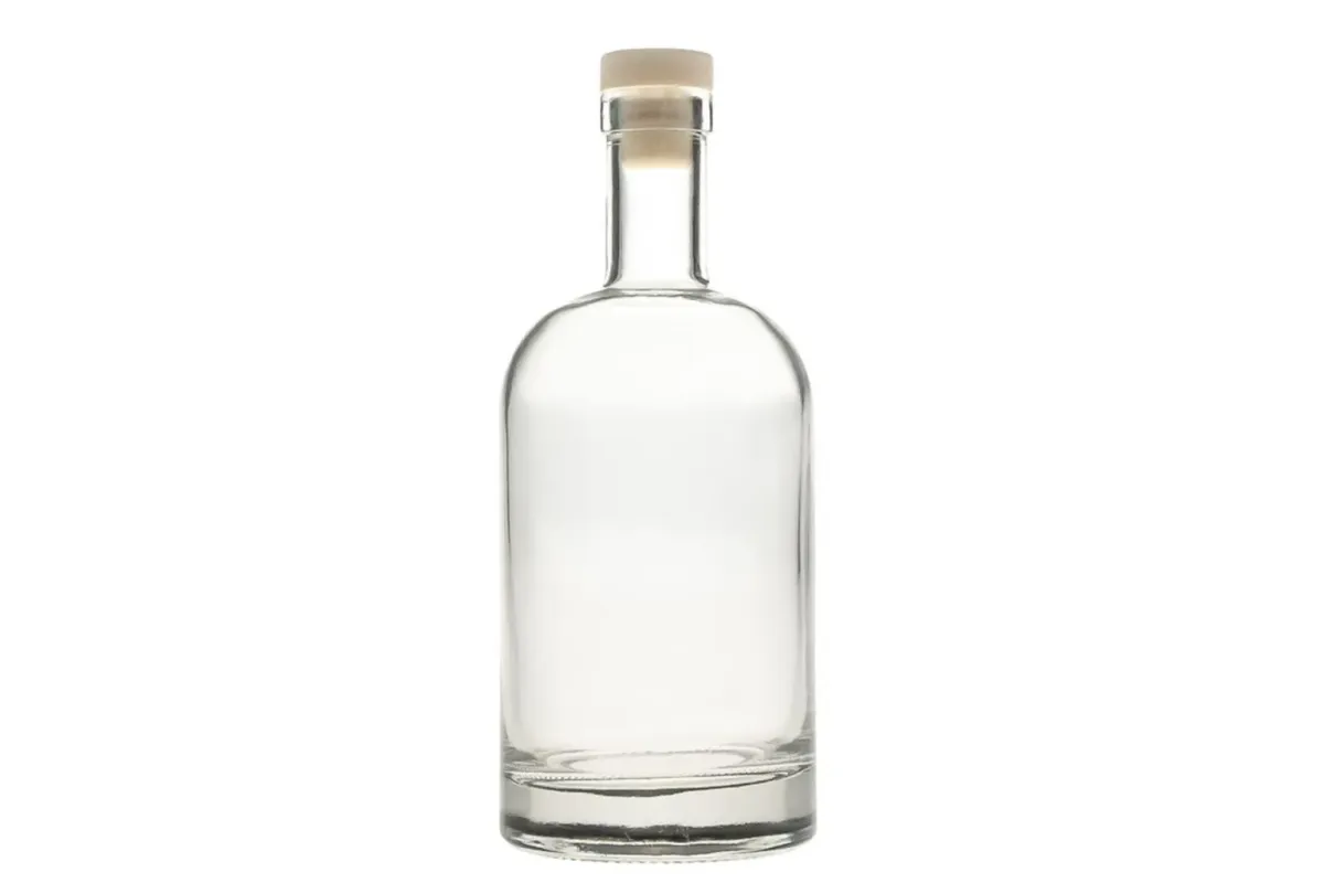 Бутылка графин 100 мл "Bottle" d 5,1 см h12,5 см с пласт. пробкой P.L. Proff Cuisine