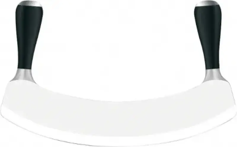 Нож для овощей 260 мм. с двумя ручками, черный Pinti /1/