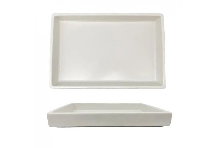 Блюдо прямоугольное 31*20,5 см h4 см 1,2 л White Style Buffet P.L. [3]