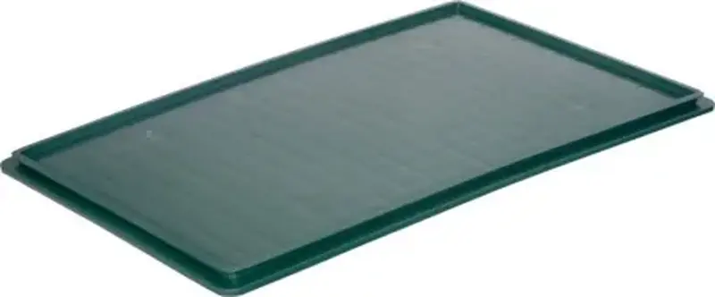 Крышка к ящику 740*465*25 мм. сплошная, зеленая /1/200/