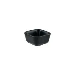 Салатник квадр. 75*75 мм. 110 мл. h=40 мм. Черный Bonna /1/12/2304/