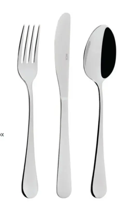 Нож столовый, Abert, Murano, 18/10, 1.8 мм, 21.1 см