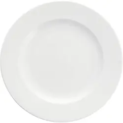 Тарелка без рима d 20 см, Snow, Basics
