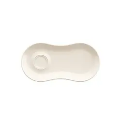 Блюдце 250*120 мм. для завтрака Белый (чашка 68321,68422,62903,68398,66495), форма Гурмэ Bonna /1/12/1248/ 