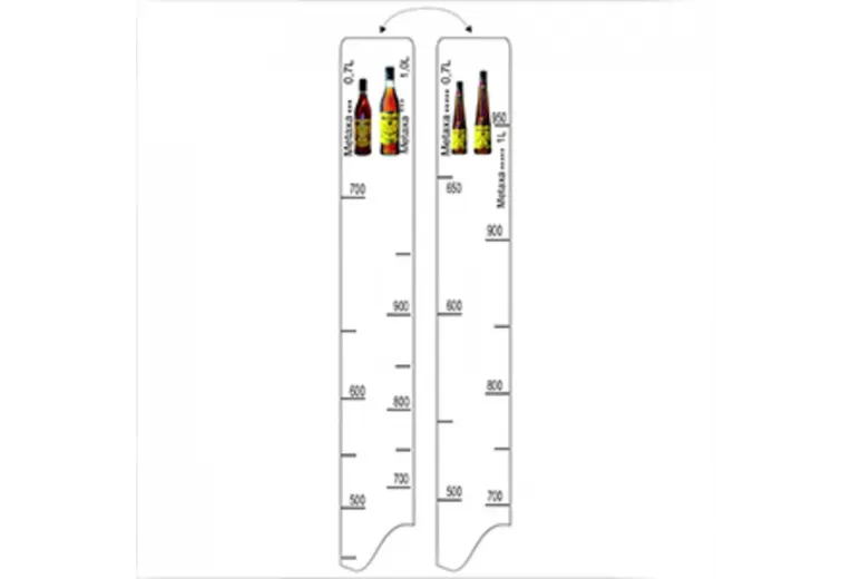 Барная линейка Metaxa 3/5 (700мл/1л), P.L. Proff Cuisine