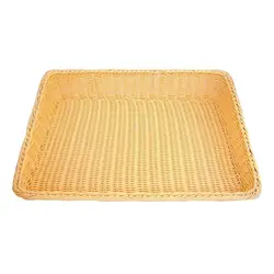 Корзина для хлеба и выкладки 61*45 см h12 см плетеная ротанг бежевая P.L. Proff Cuisine