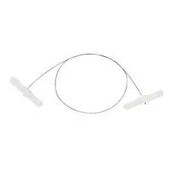 Струна для резки сыра 60 см. с пластик. ручками Tellier /1/10/