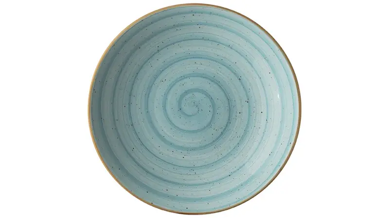 Тарелка d=230 мм. глубокая 1000 мл. Аква, форма Банкет Bonna /1/6/558/