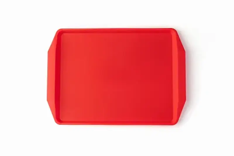 Поднос 42*30 см. красный поверхность классик (163) MGprof /1/10/