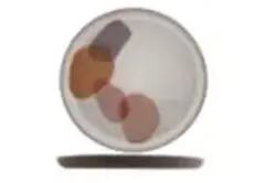 Тарелка мелкая D27,3CM, цвет красный