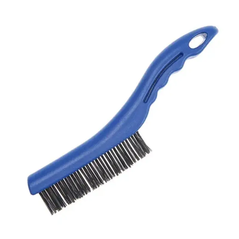 Щетка для гриля 26 см. со стальной щетиной, пластик MGprof /1/120/
