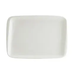 Блюдо прямоуг. 230*160 мм. Ирис Белый, форма Мув Bonna /1/12/1260/ 