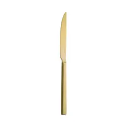 Нож десертный Грейс Золотой 18/10 3,5 мм 19,8 см. Bonna /12/