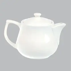 Чайник 700 мл белый фарфор P.L. Proff Cuisine NEW [1]