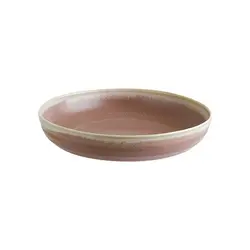 Тарелка d=220 мм. глубокая 1070 мл. h=45 мм. с бортом Пинк, форма Потт Bonna /1/6/414/