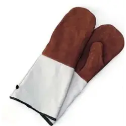 Рукавица термостойкая с 1-м выделенн. пальцем 42*14 см. (до +250°С) замша (1 пара) /1/