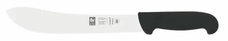 Нож обвалочный 250/400 мм. изогнутый, черный SAFE Icel