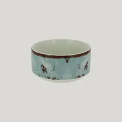 Салатник RAK Porcelain Peppery круглый штабелируемый 300 мл, d 10 см, голубой цвет