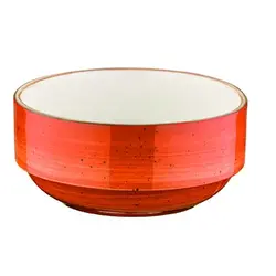 Салатник d=140 мм. 500 мл. h=55 мм. штабелир. Терракота, форма Банкет Bonna /1/12/684/