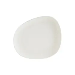 Тарелка d=240 мм. Белый Редикс, форма Ваго Bonna /1/12/756/ 