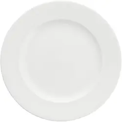 Тарелка без рима d 28 см, Snow, Basics
