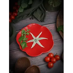 Тарелка d 21 см h 2,3 см, Tomato