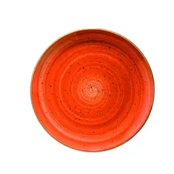 Тарелка d=200 мм. глубокая 500 мл. Терракота, форма Гурмэ Bonna /1/12/900/