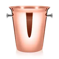 Ведро для шампанского d 21/14 см h22 см 5 л Copper медь нерж. LUMIAN