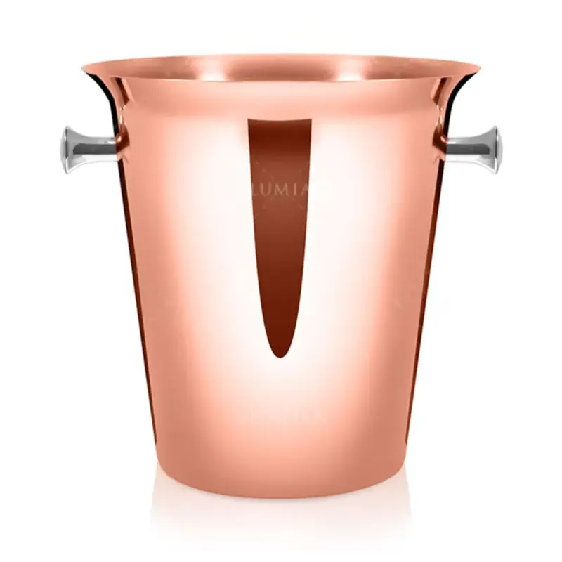 Ведро для шампанского d 21/14 см h22 см 5 л Copper медь нерж. LUMIAN