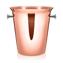 Ведро для шампанского d 21/14 см h22 см 5 л Copper медь нерж. LUMIAN