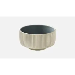 Салатник (с рельефом) 880 мл, d 15 см, h 7,8 см, цвет серый, Nara