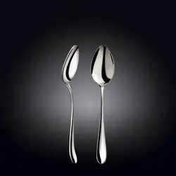 Ложка десертная Стелла 18/10 3,5 мм 19,2 см. Wilmax /12/144/