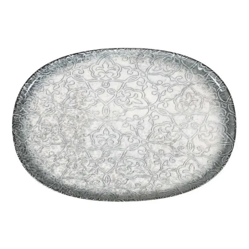 Блюдо овальное 340*230 мм. Текендама, форма Хюгге Bonna /1/6/ 