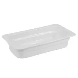 Гастроемкость 1/3 h=65 мм. 2,4 л. белая фарфор Bonna /1/