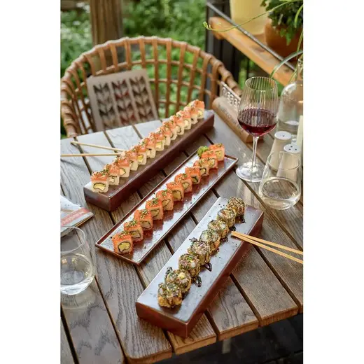 Блюдо прямоугольное P.L. Proff Cuisine Antic Copper Panasia 33*10 см h 4 см
