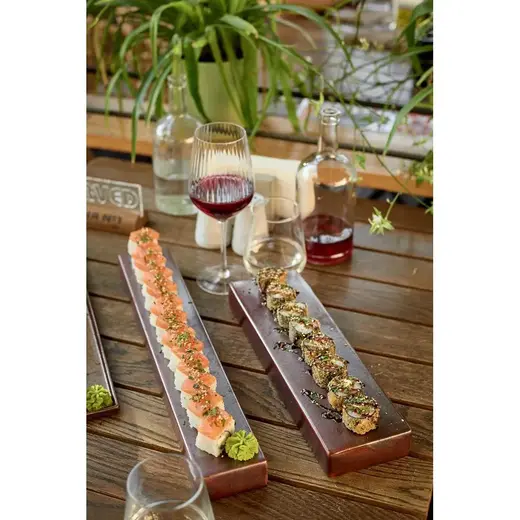 Блюдо прямоугольное P.L. Proff Cuisine Antic Copper Panasia 33*10 см h 4 см